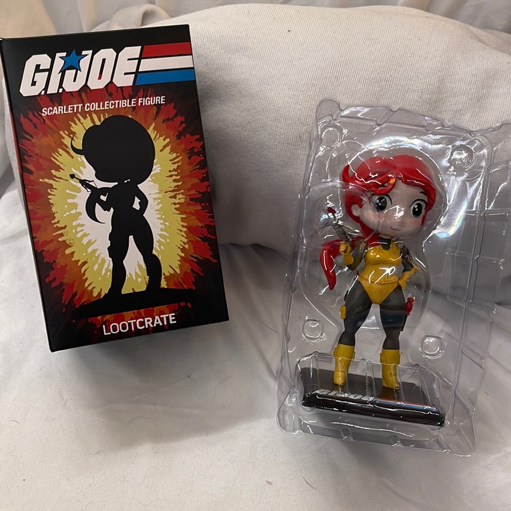 Loot Crate Original Collectible: G.I. Joe Scarlett Figure